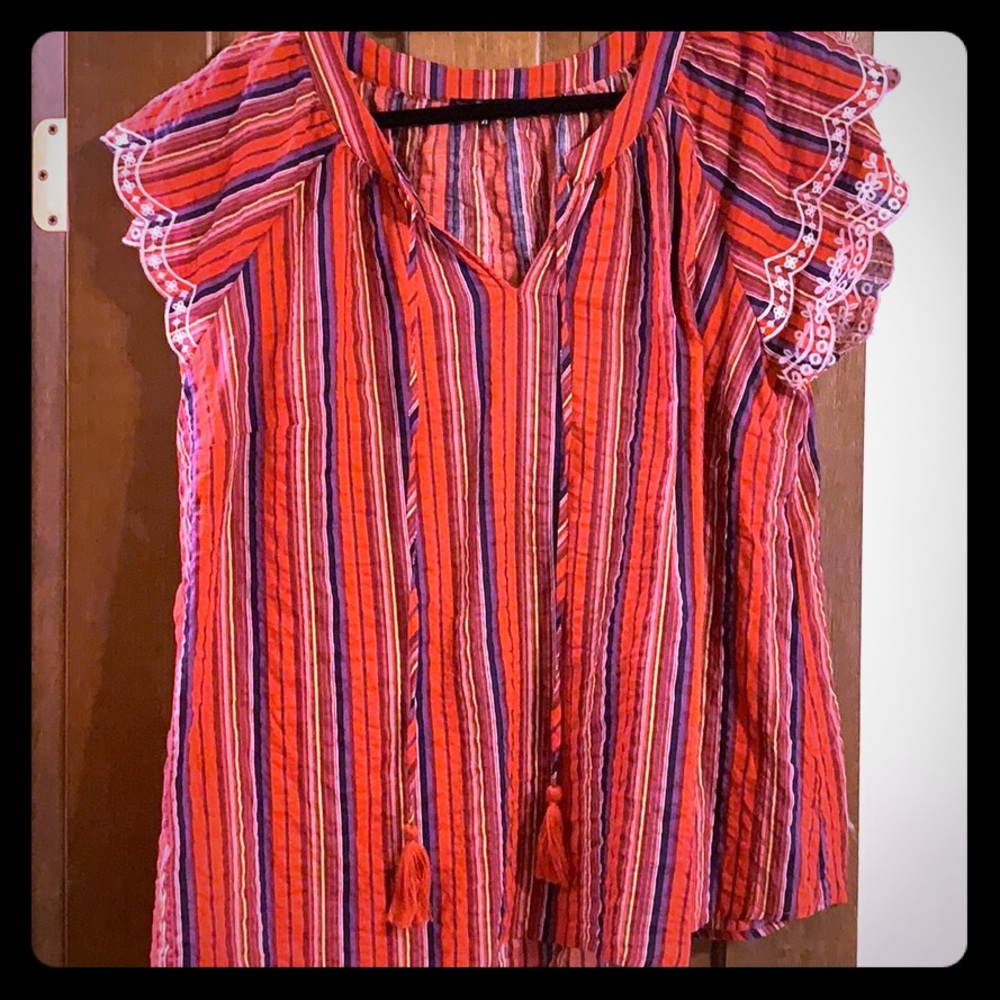 Adorable embroidered top